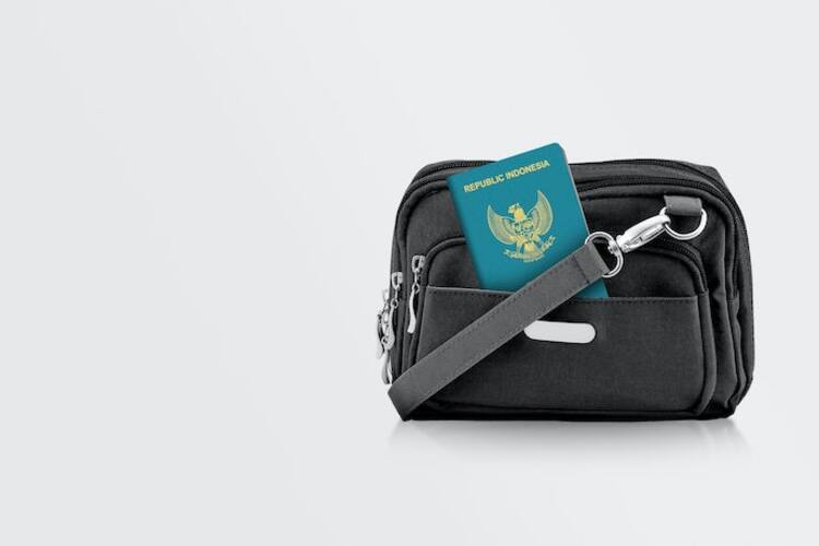 Tas travel paspor, salah satu perlengkapan fasilitas umroh, Sumber: my-best.id