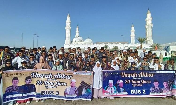 Jamaah travel umroh, Sumber: suarantb.com