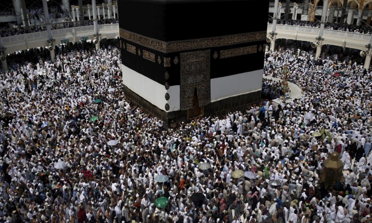 Pelaksanaan ibadah haji, Sumber: newsweek.com