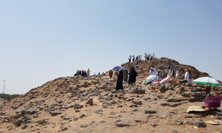 Lokasi Jabal Uhud, Sumber: detik.com