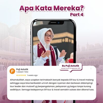 BU PUJI ASTUTIK - JAMAAH UMRAH 24 SEPTEMBER 2025