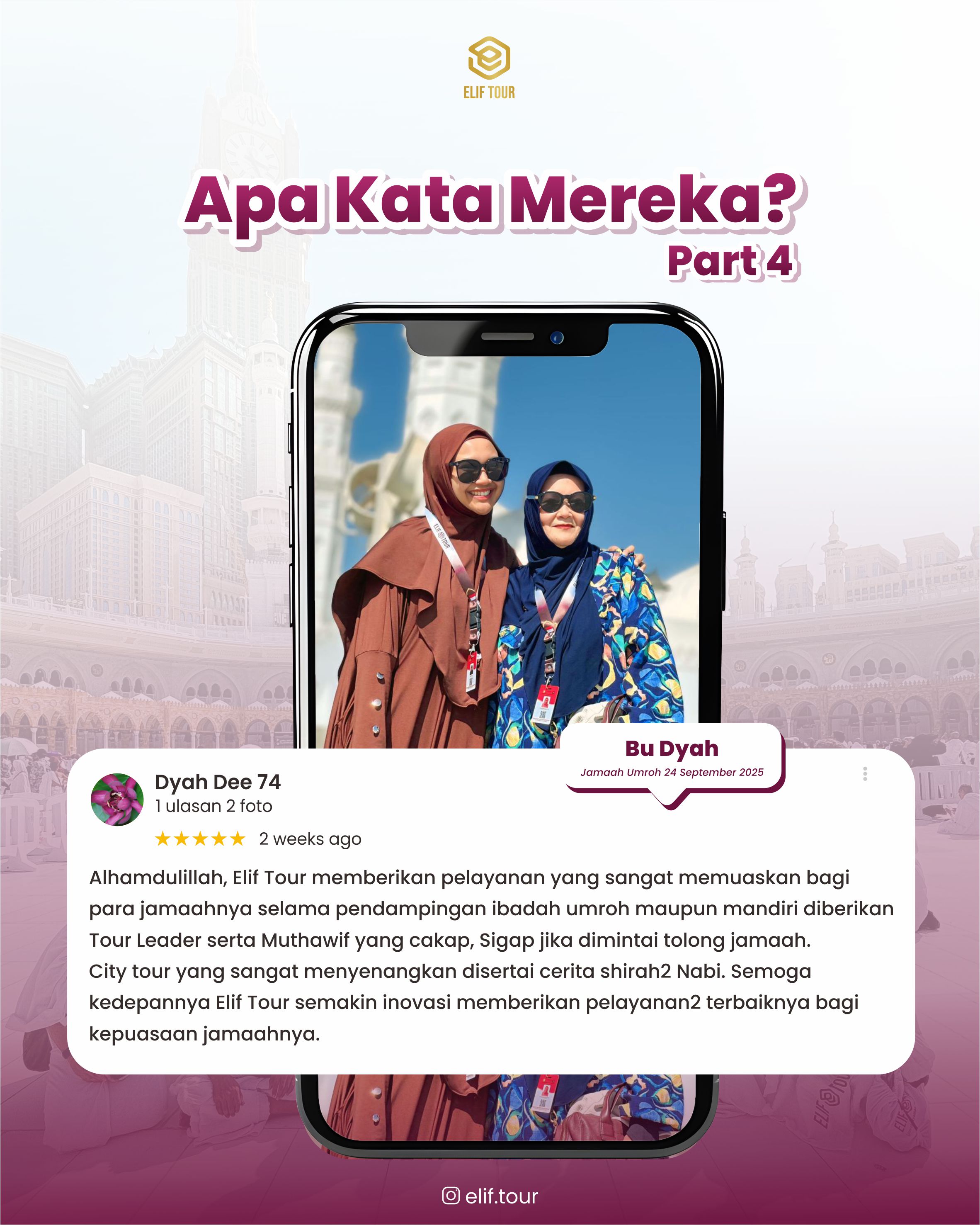 BU DYAH - JAMAAH UMRAH 24 SEPTEMBER 2025