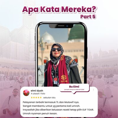 BU ELMI - JAMAAH UMRAH 14 FEBRUARI 2026