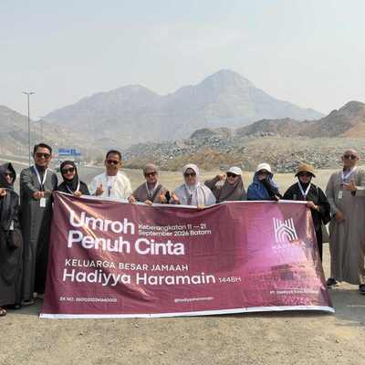 Momen Bahagia Jamaah Umroh Hadiyya (September 2026)