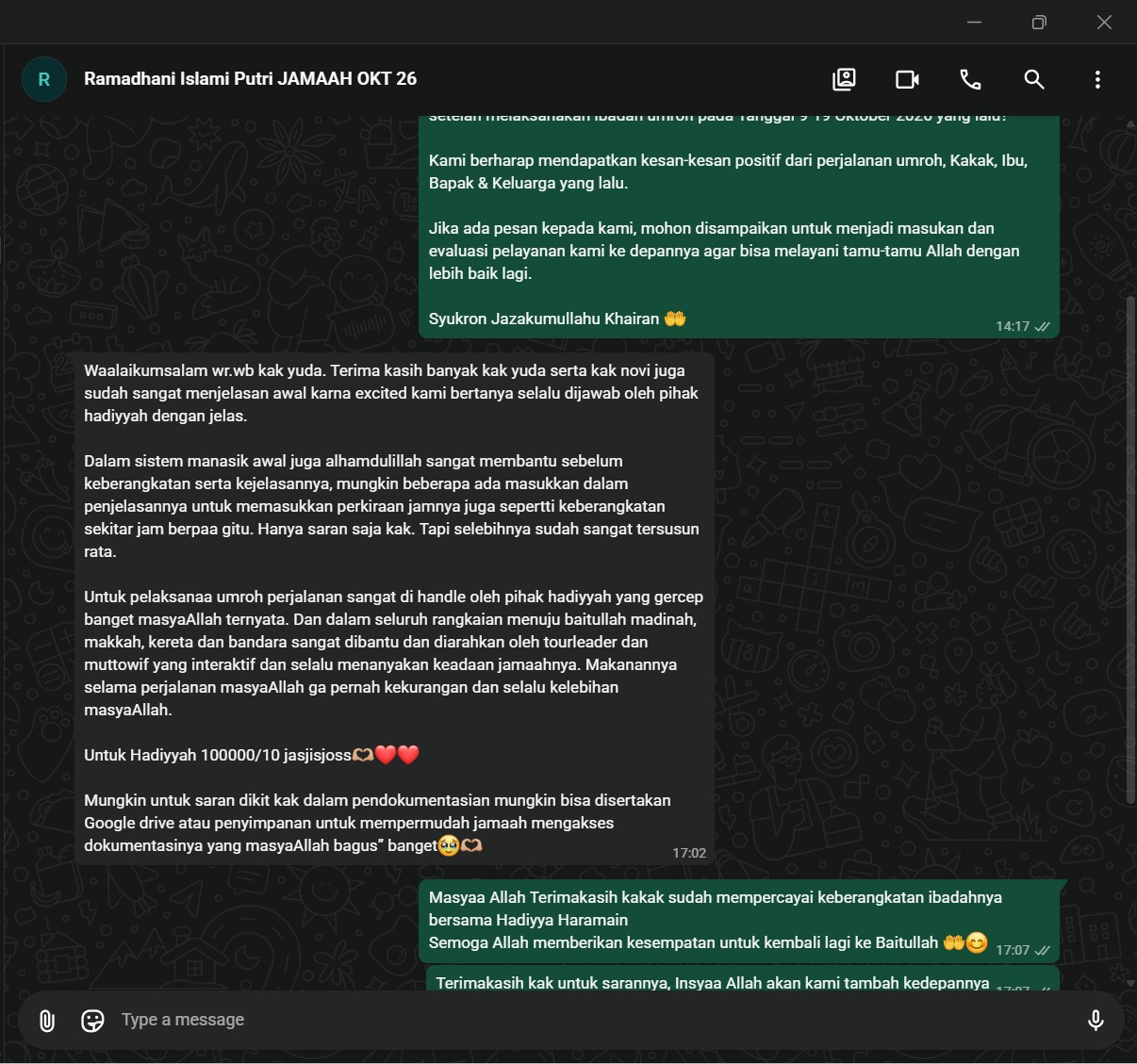 Testimoni 60