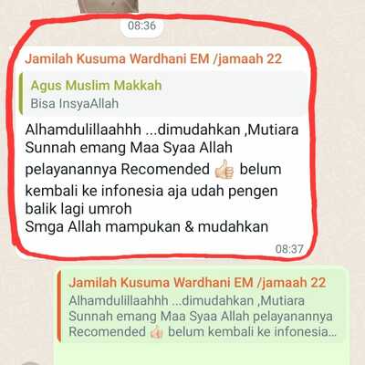 Testimony Jamaah Syawal Mei 2022 1444H