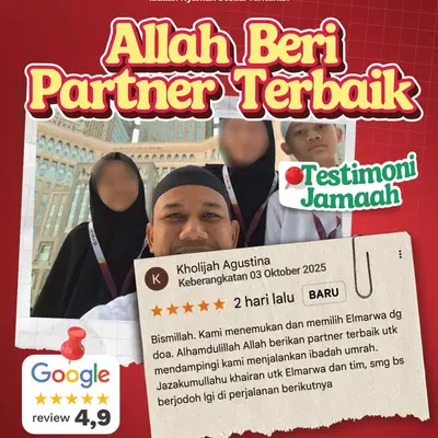 Testimonial Jamaah Umroh Elmarwa
