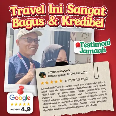 Testimonial Jamaah Umroh Elmarwa