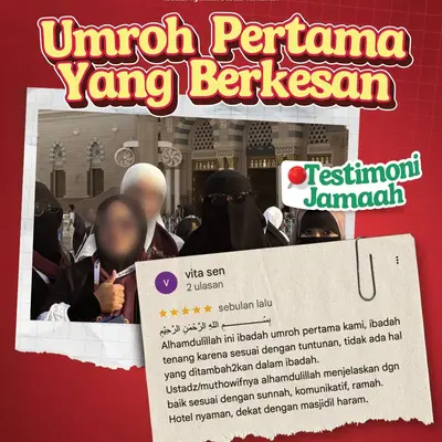 Testimoni Jamaah Umroh Elmarwa