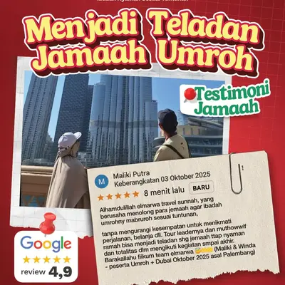 Testimoni Jamaah Umroh Elmarwa
