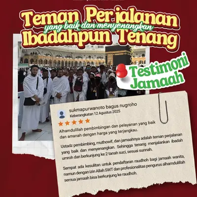 Testimoni Jamaah Umroh Elmarwa
