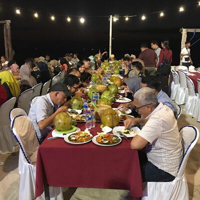 Dinner di Jimbaran Beach Bali 