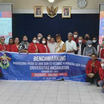 Benchmarking Mahasiswa Prodi S2 AKK dan S2 Kesmas Peminatan AKK FKM Unhas