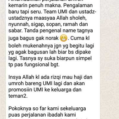 Ibu Widiya (Mei)