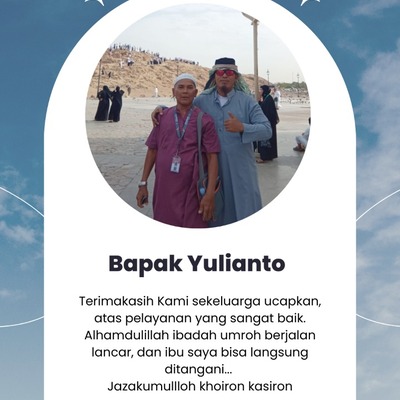 TESTIMONI JAMAAH PAK YULIANTO