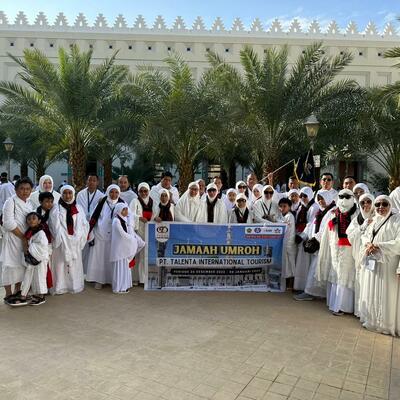 Grup Umroh periode Desember 2022 sampai Januari 2023 di Kebun Kurma