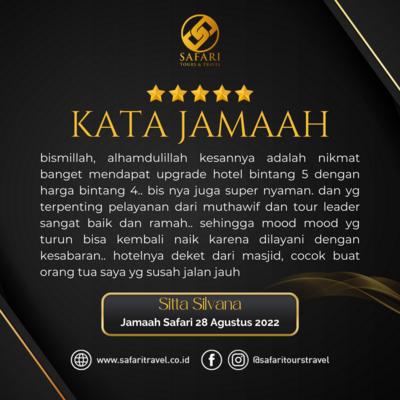 Testimoni jamaah
