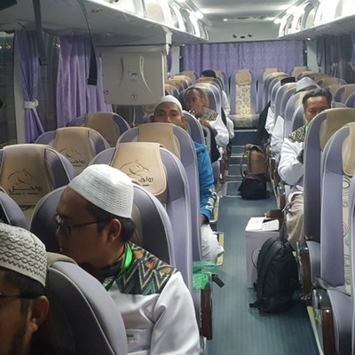 Suasana Di dalam bus