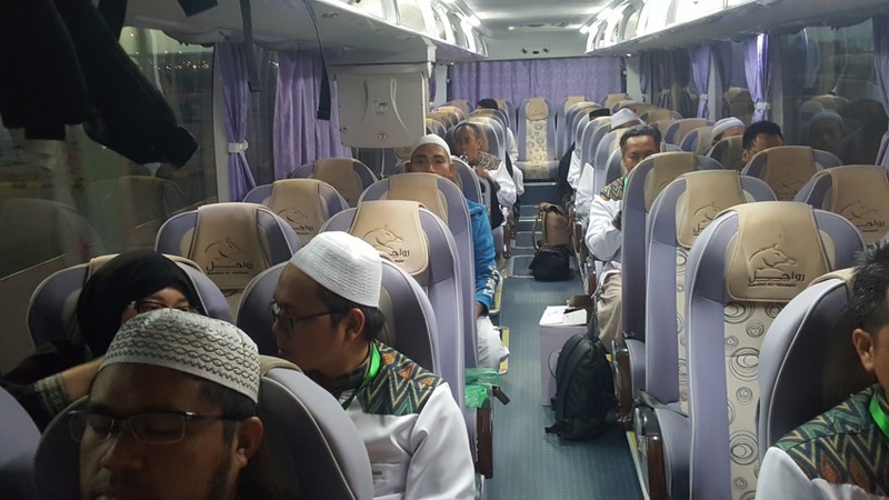 Suasana Di dalam bus