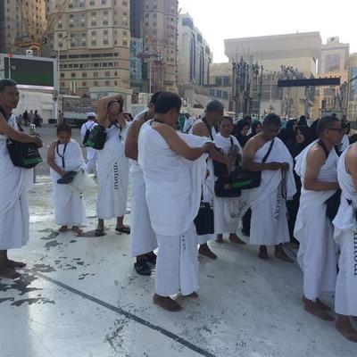 Menuju area tawaf