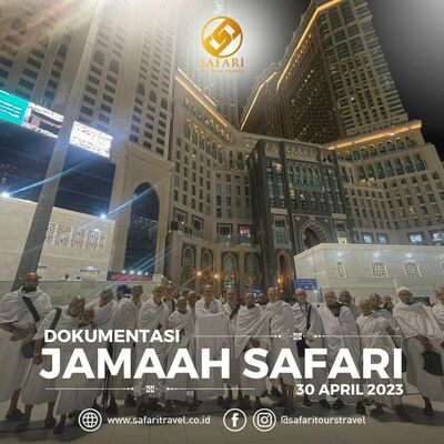 Jamaah Safari 30 April 2023