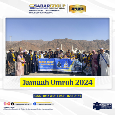 Rombongan Jamaah Umroh 23 November 2024 PT. SAHABAT DUA ARAH ( SADAR GROUP ) 