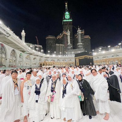 Momen Bahagia Jamaah Umroh Hadiyya (Februari 2024)