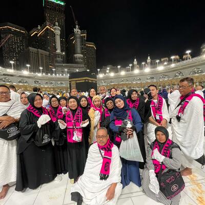 Grup Umroh Arbain TAZA TOURS 16 Februari 2024