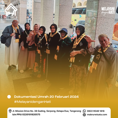 Dokumentasi umroh 20 feb 2024
