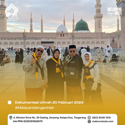 Dokumentasi Umroh 20 Februari 2024