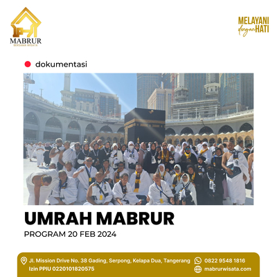 Dokumentasi Umroh 20 Februari 2024