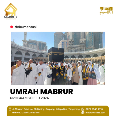 Dokumentasi Umroh 20 Februari 2024
