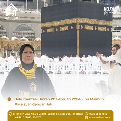 Dokumentasi Umroh 20 Februari 2024