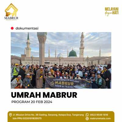 Dokumentasi Umroh 20 Februari 2024