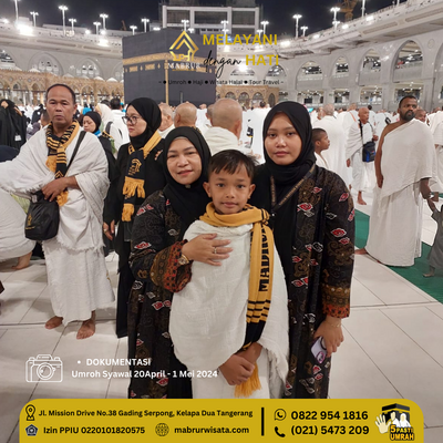 Dokumetasi Umroh Syawal 20 April - 1 Mei 2024