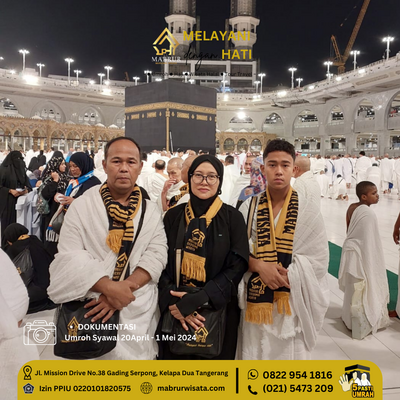 Dokumetasi Umroh Syawal 20 April - 1 Mei 2024