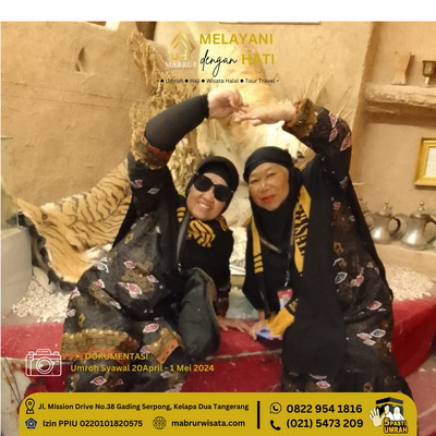 Dokumetasi Umroh Syawal 20 April - 1 Mei 2024