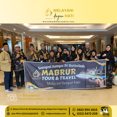 Dokumetasi Umroh Syawal 20 April - 1 Mei 2024