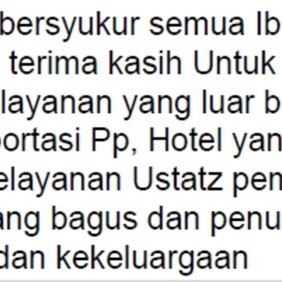 Testimoni Juli 2024