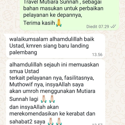 Testimoni Juli 2024