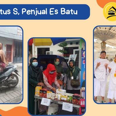 penjual es batu umroh gratis arminareka