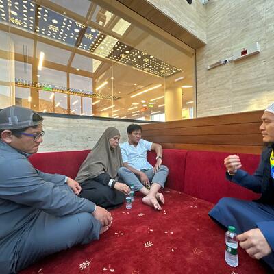 tausiyah di resto romansiah madinah