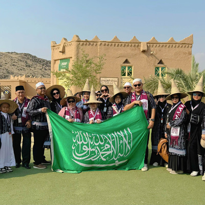 Momen Bahagia Jamaah Umroh Hadiyya (Oktober 2024) di Museum Almoudy