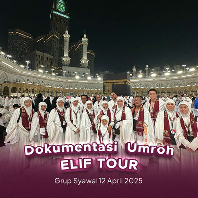 Group 12 April 2025 Jamaah Elif Tour
