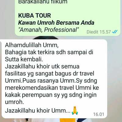 TESTIMONI JAMAAH