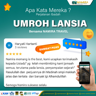 Testimoni Jamaah Umroh Lansia Namira Travel