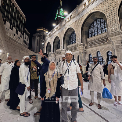 Jemaah Pesona Wisata Habatillah di Masjidil Haram