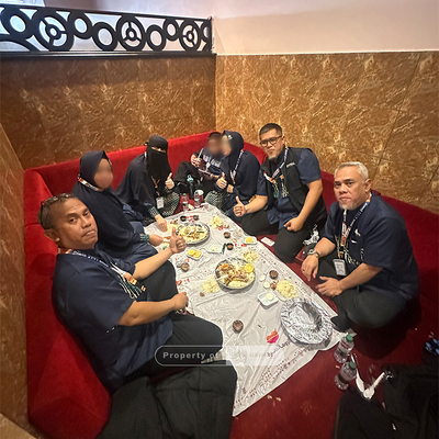 Jemaah Manhajj Travel di Al Romansiah