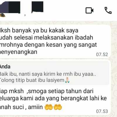 Testimoni jama'ah 