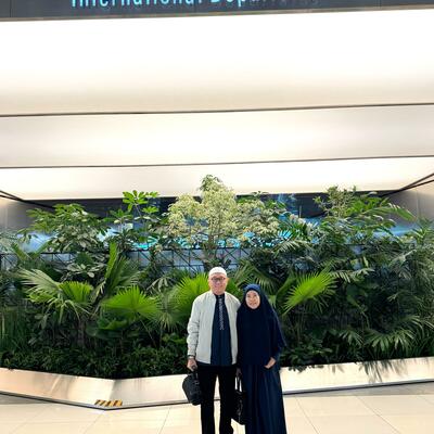 umrah private keluarga bapak marwan cik asan